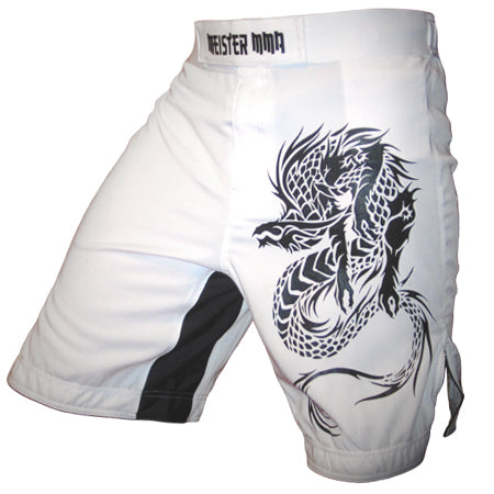Meister Dragon Board Shorts - White