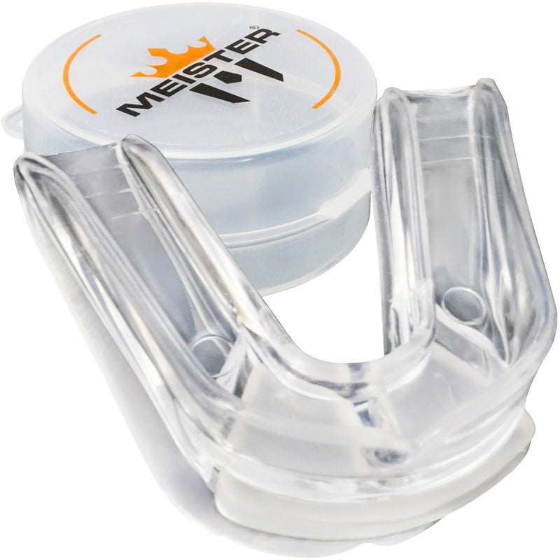 Clear Moldable DOUBLE Mouth Guard w/ Case